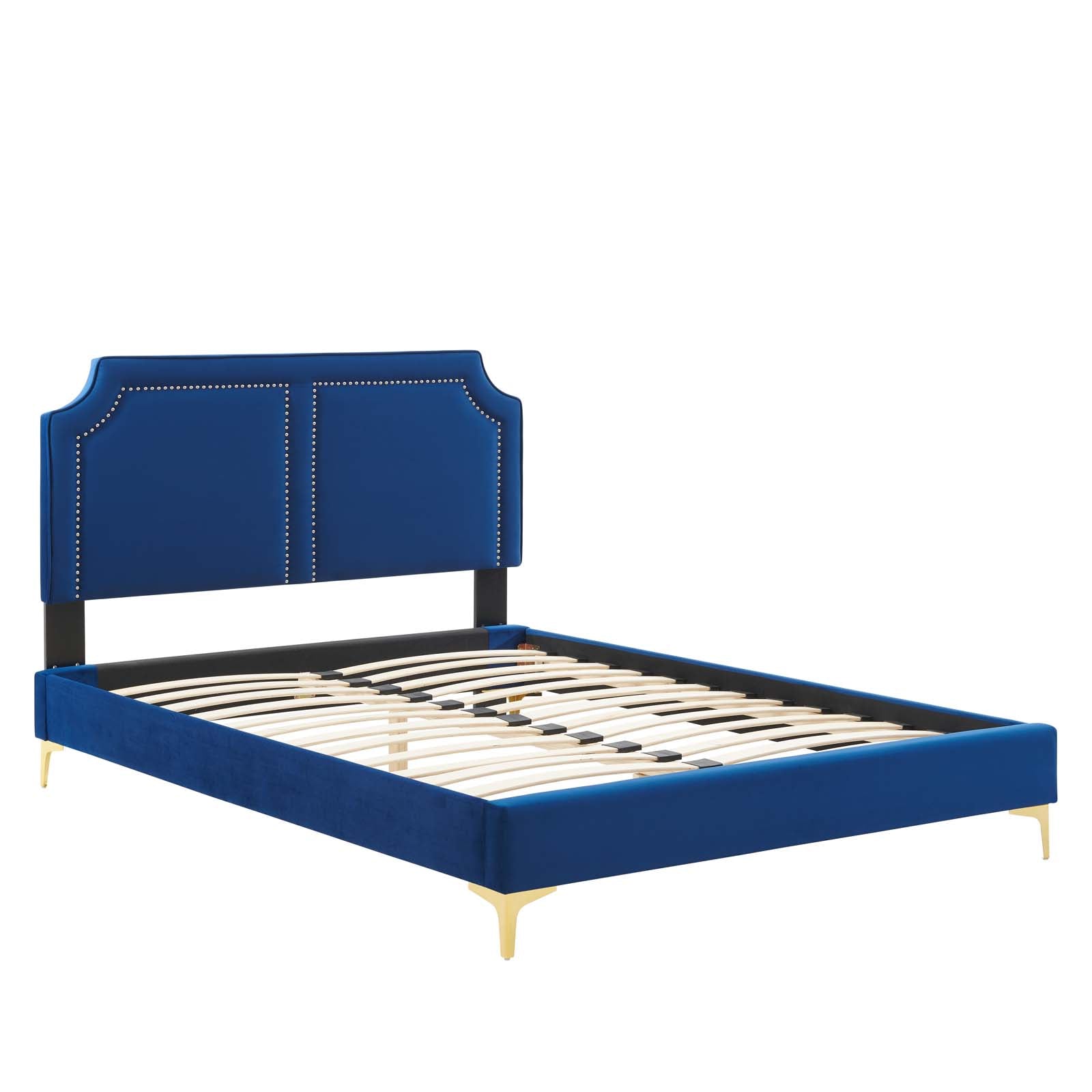 Novi Performance Velvet Twin Bed by Modway
