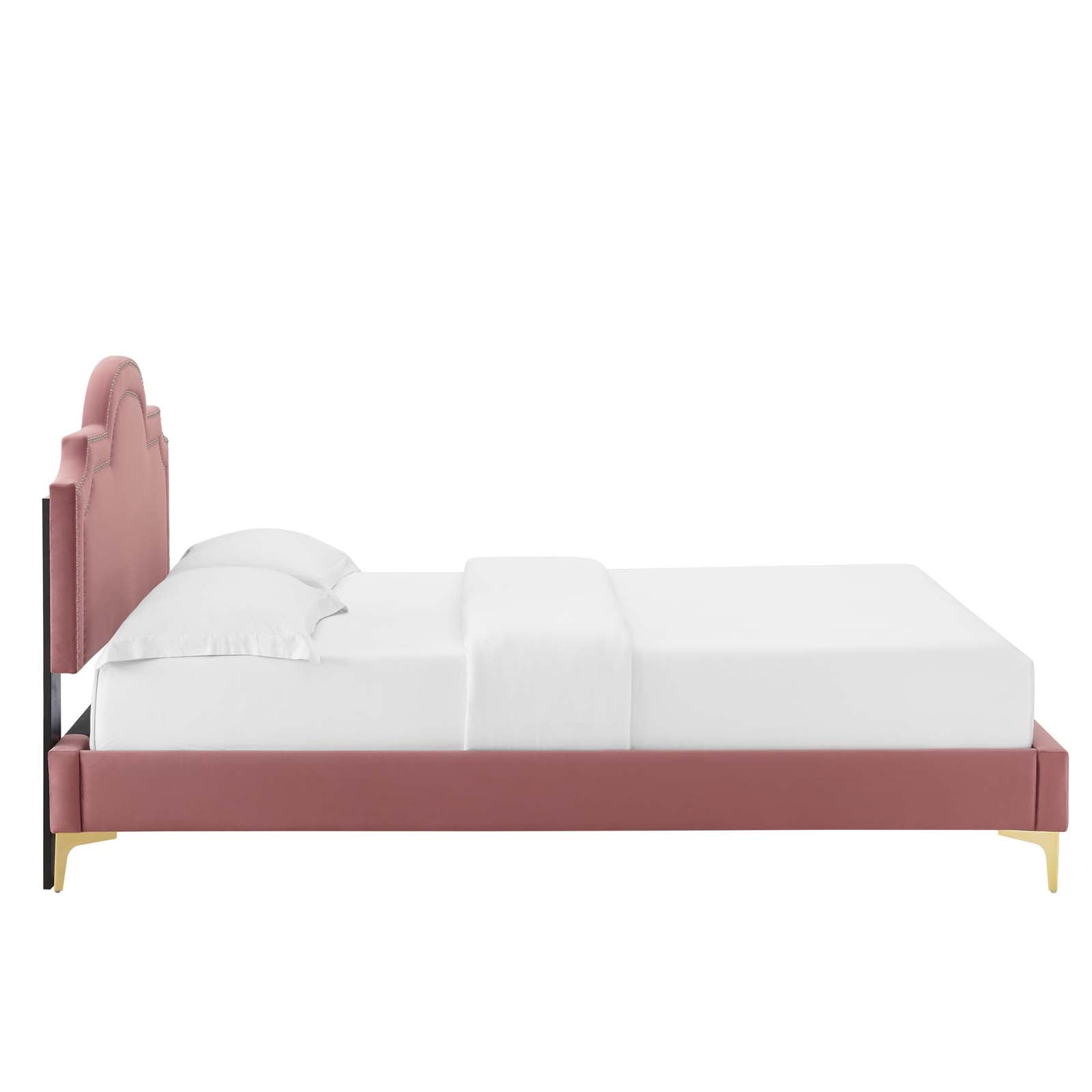 Aviana Performance Velvet Twin Bed by Modway