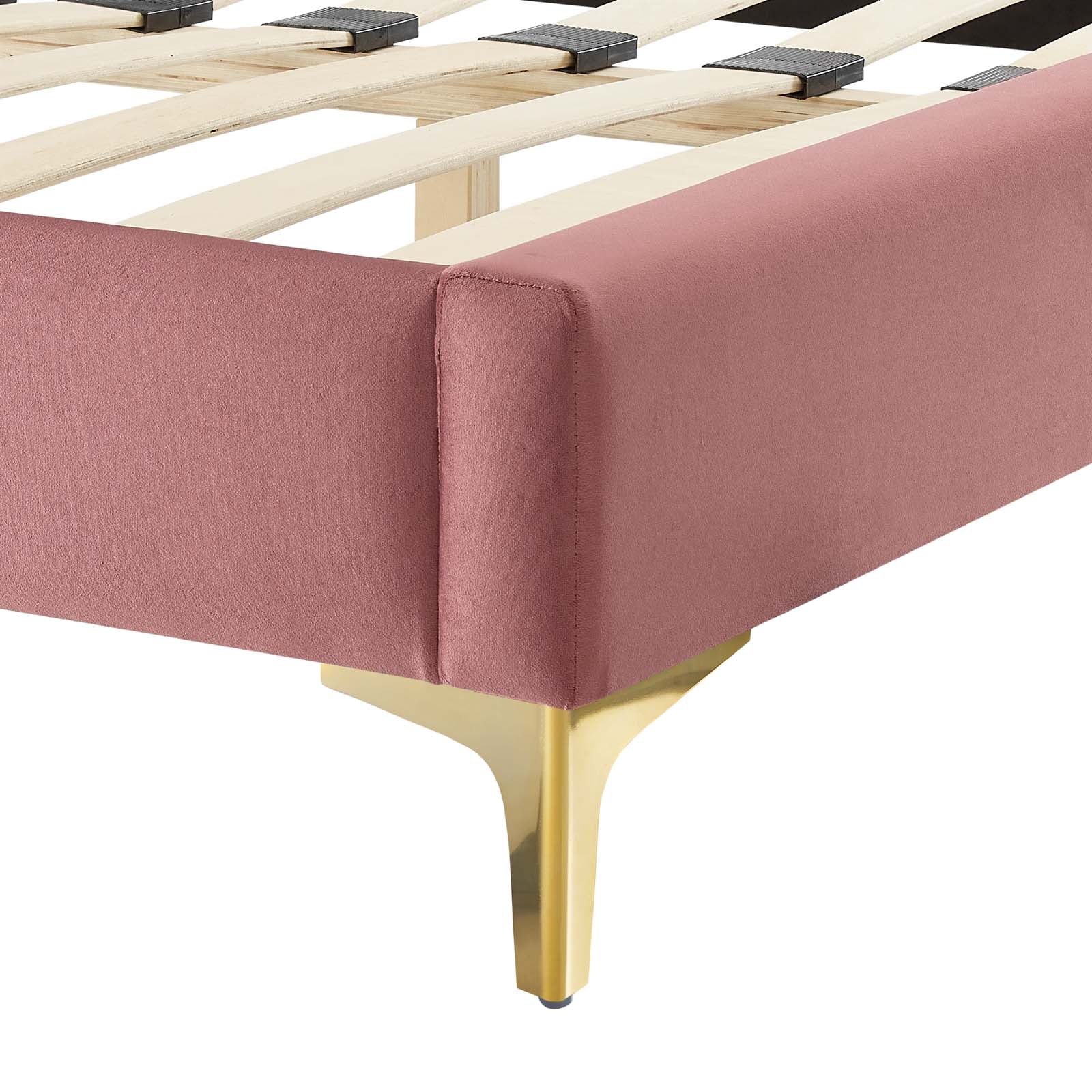 Aviana Performance Velvet Twin Bed by Modway