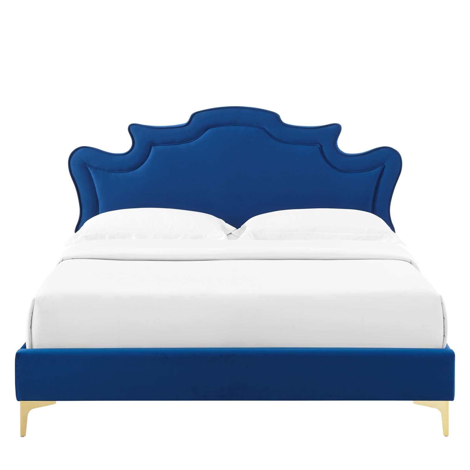 Neena Performance Velvet Twin Bed by Modway