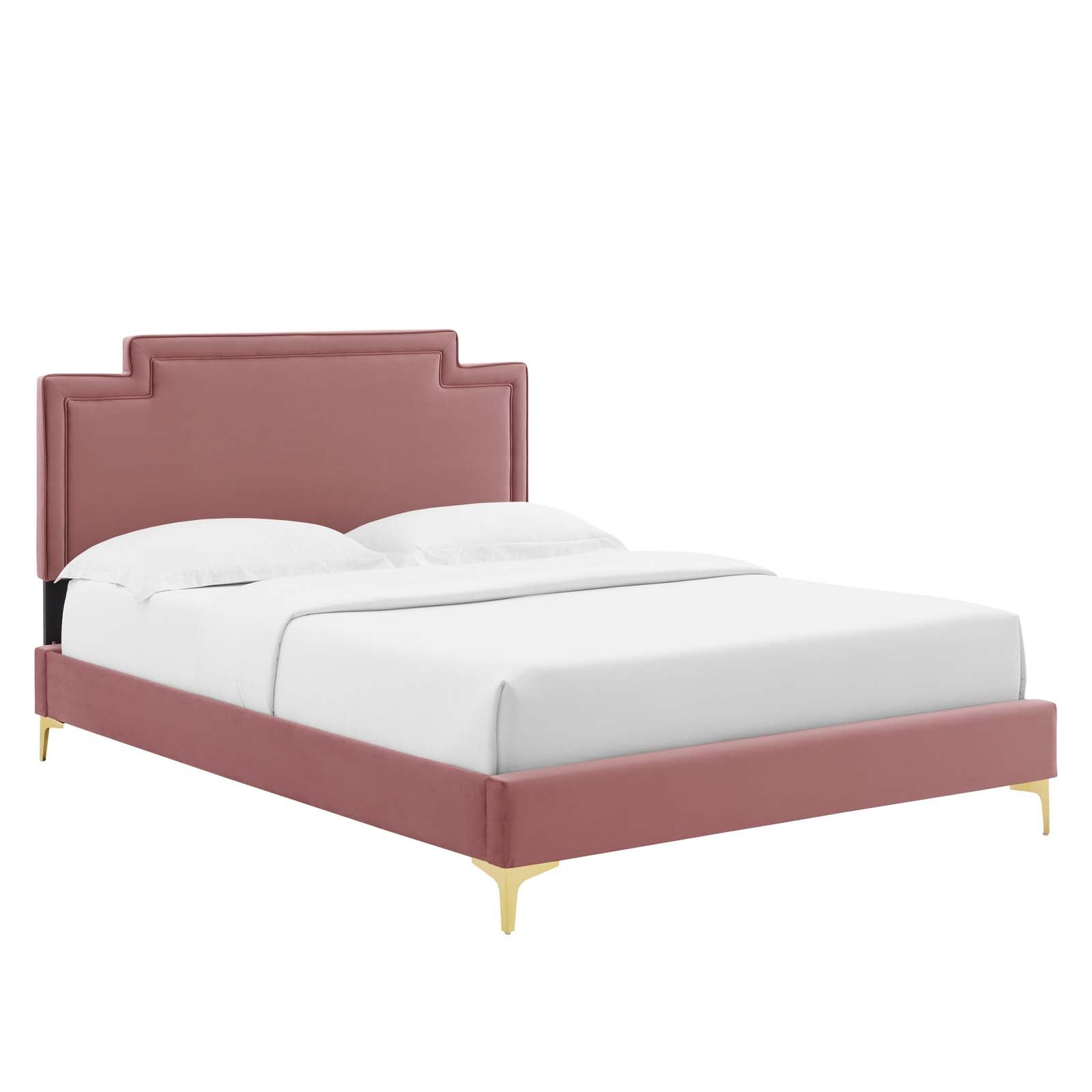 Liva Performance Velvet Twin Bed by Modway