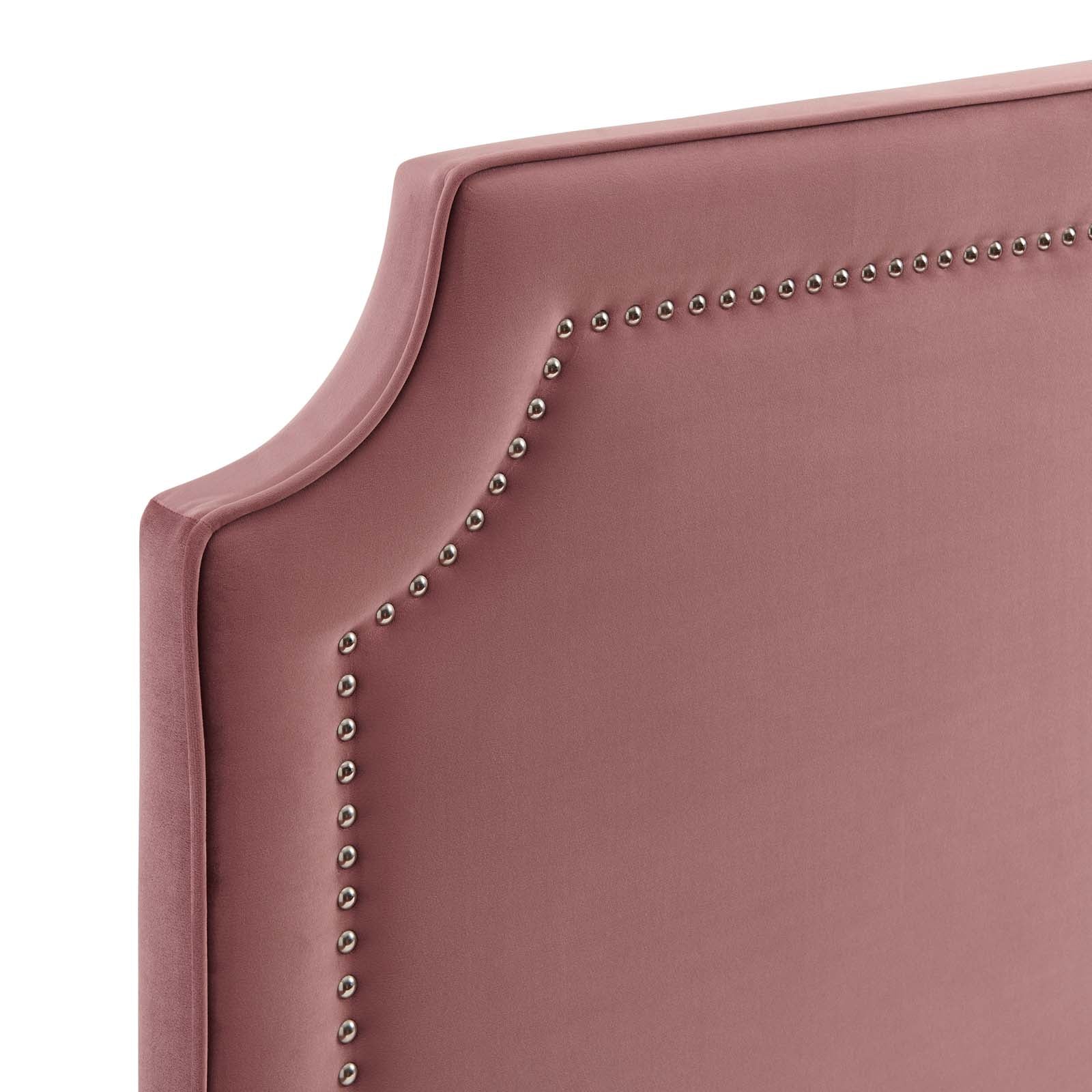Novi Performance Velvet Twin Bed by Modway