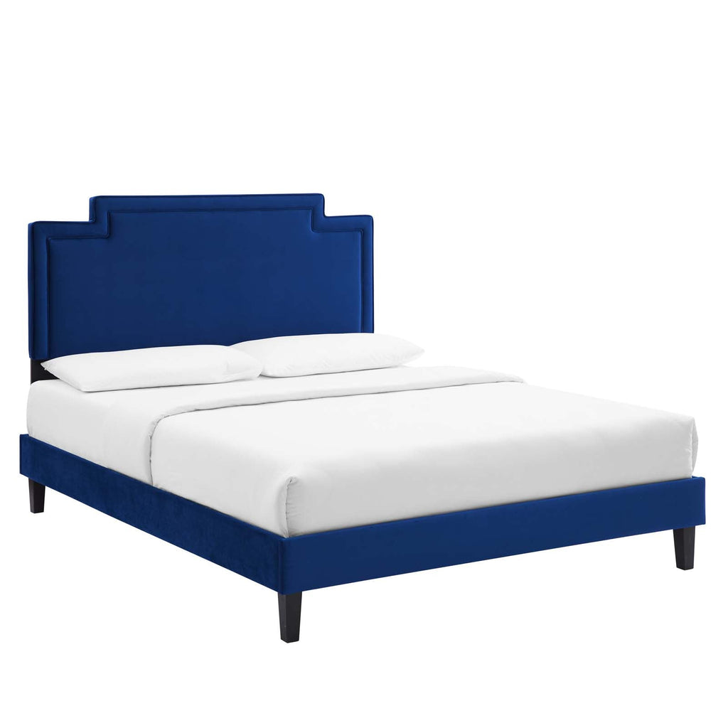 Liva Performance Velvet Full Bed by Modway