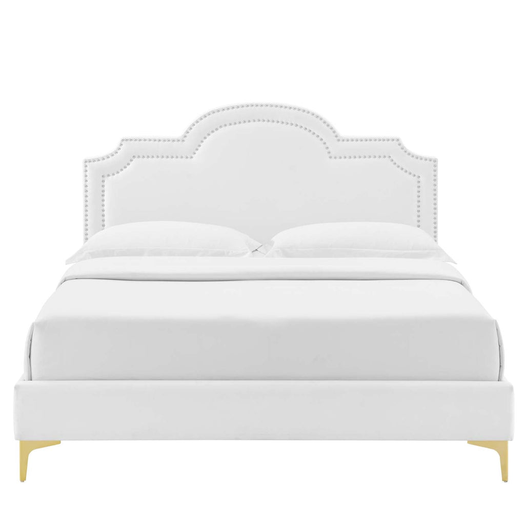 Aviana Performance Velvet King Bed by Modway