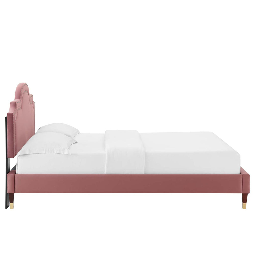 Aviana Performance Velvet King Bed by Modway