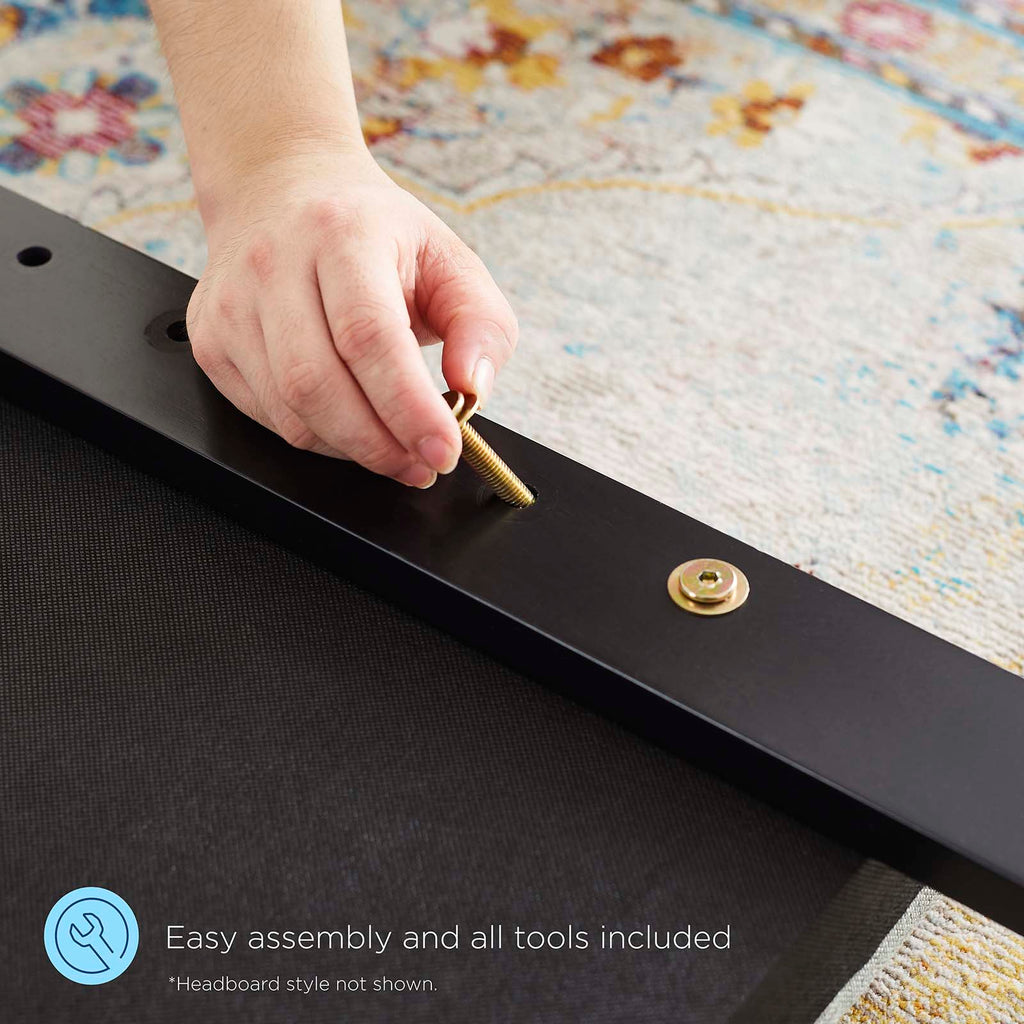 Novi Performance Velvet King Bed by Modway