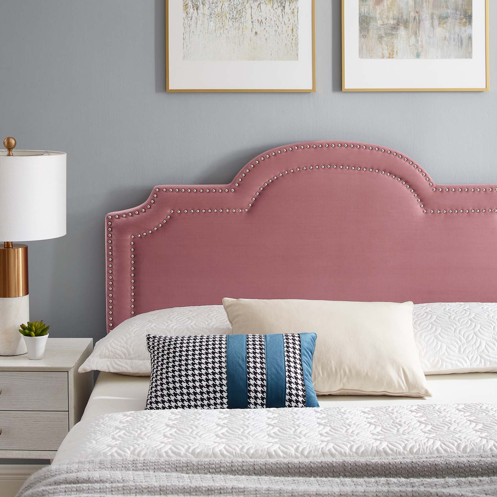 Aviana Performance Velvet King Bed by Modway