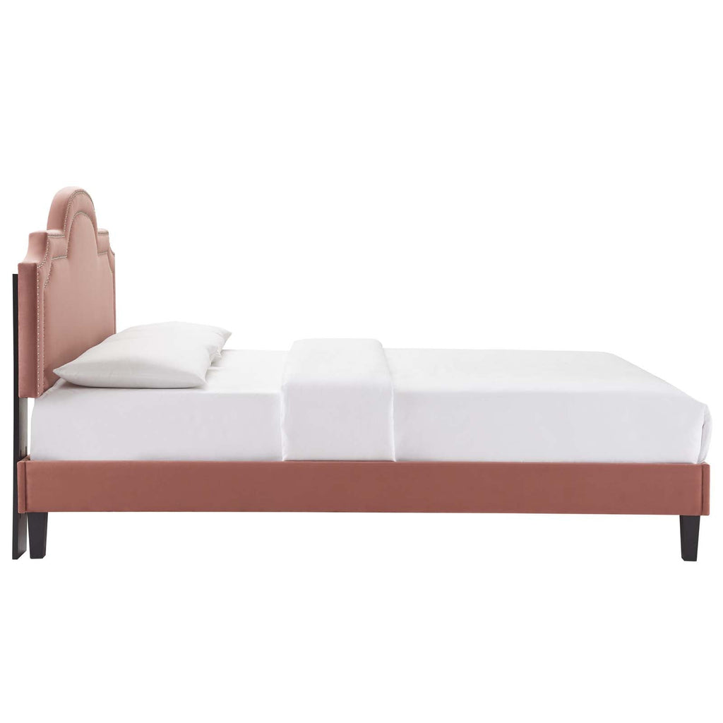 Aviana Performance Velvet King Bed by Modway