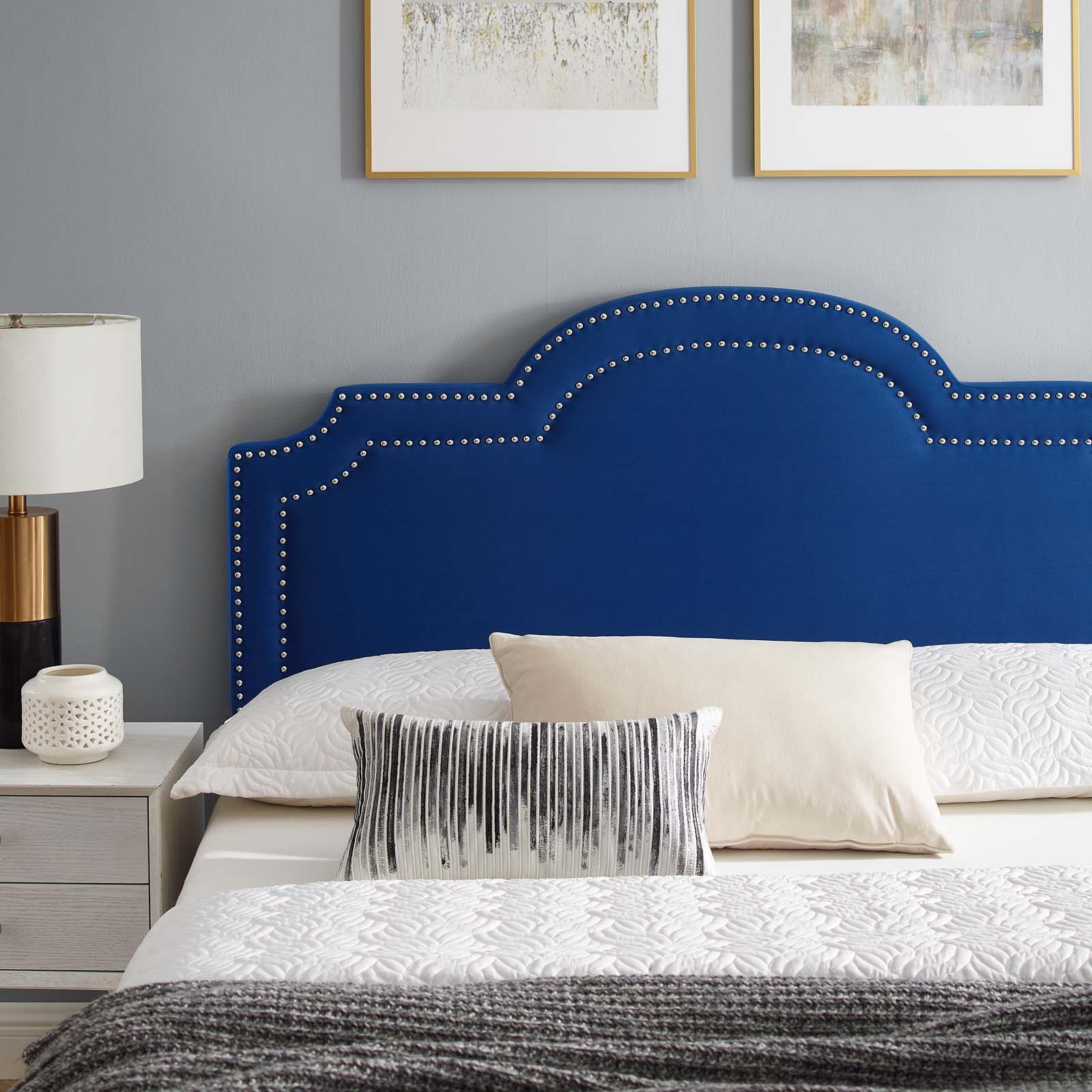Aviana Performance Velvet King Bed by Modway