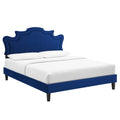 Neena Performance Velvet King Bed by Modway