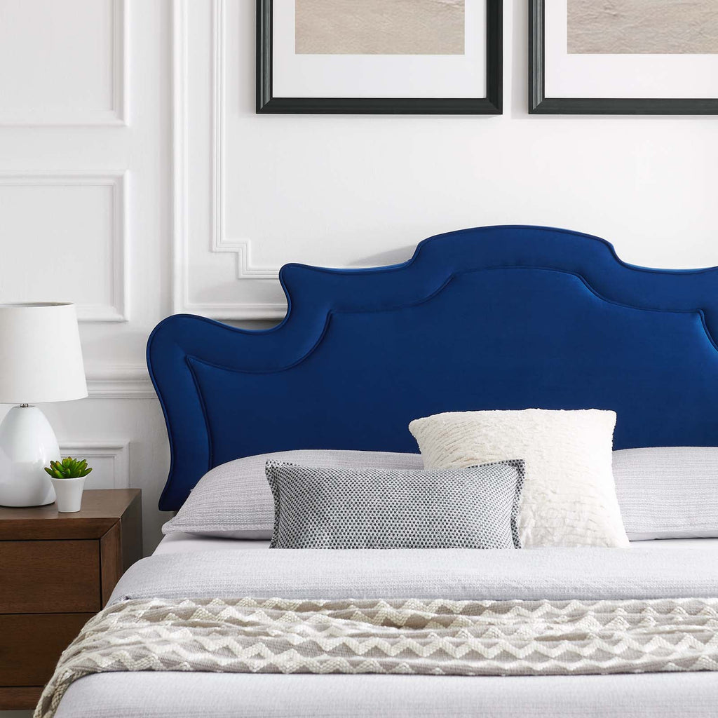 Neena Performance Velvet King Bed by Modway
