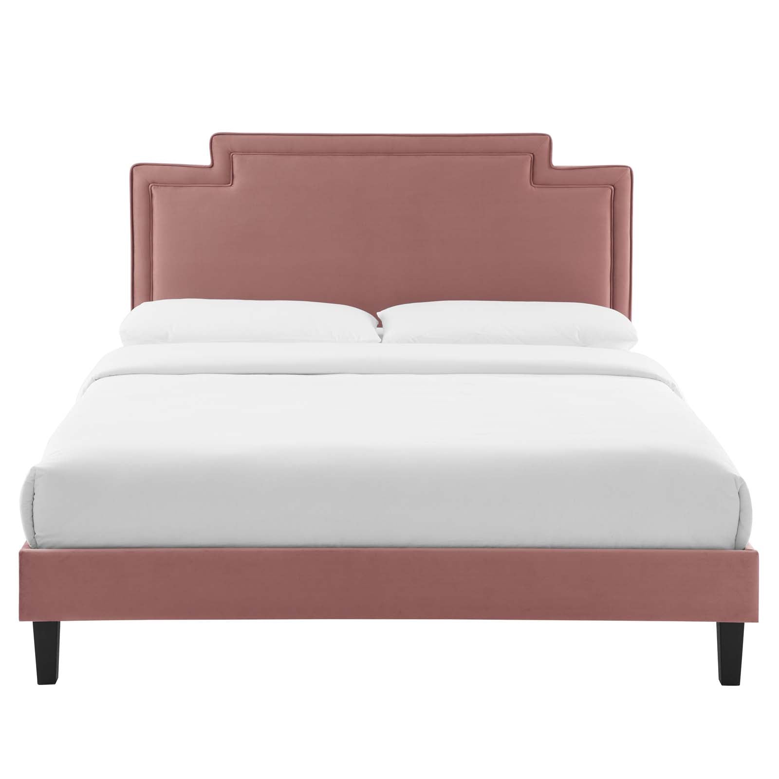 Liva Performance Velvet King Bed by Modway