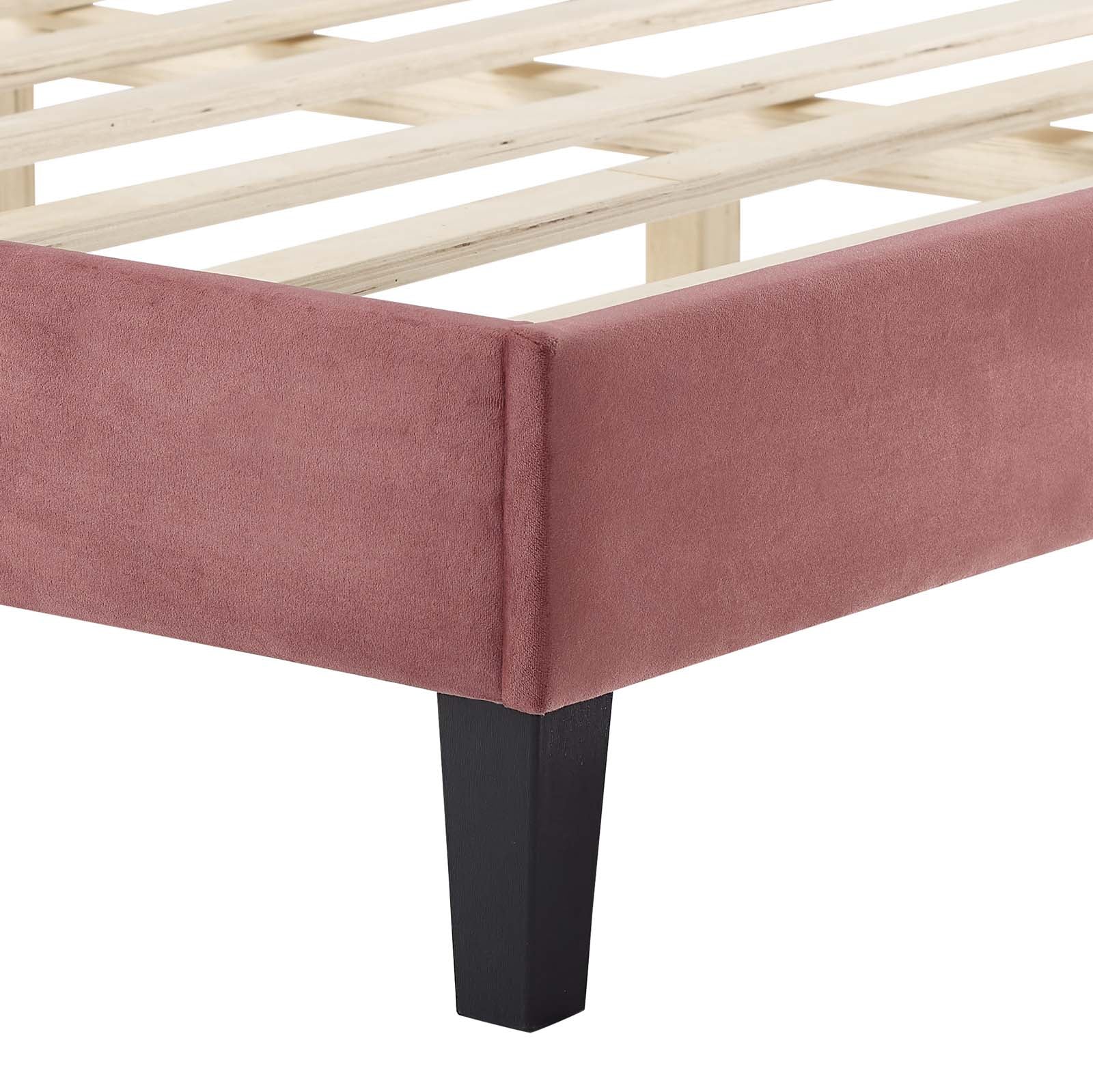 Liva Performance Velvet King Bed by Modway