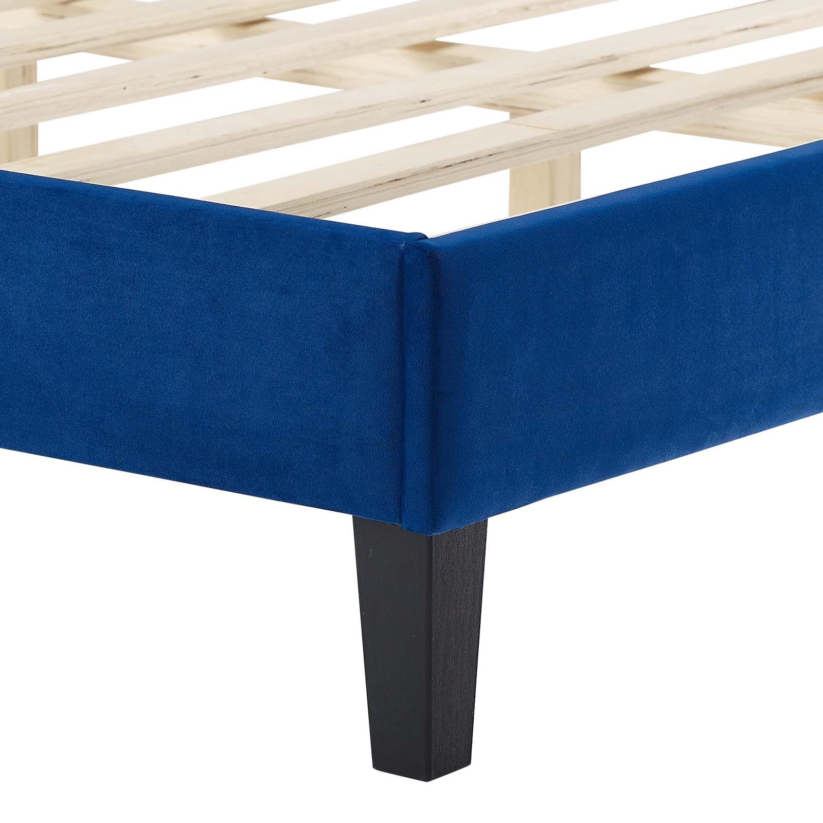 Liva Performance Velvet King Bed by Modway