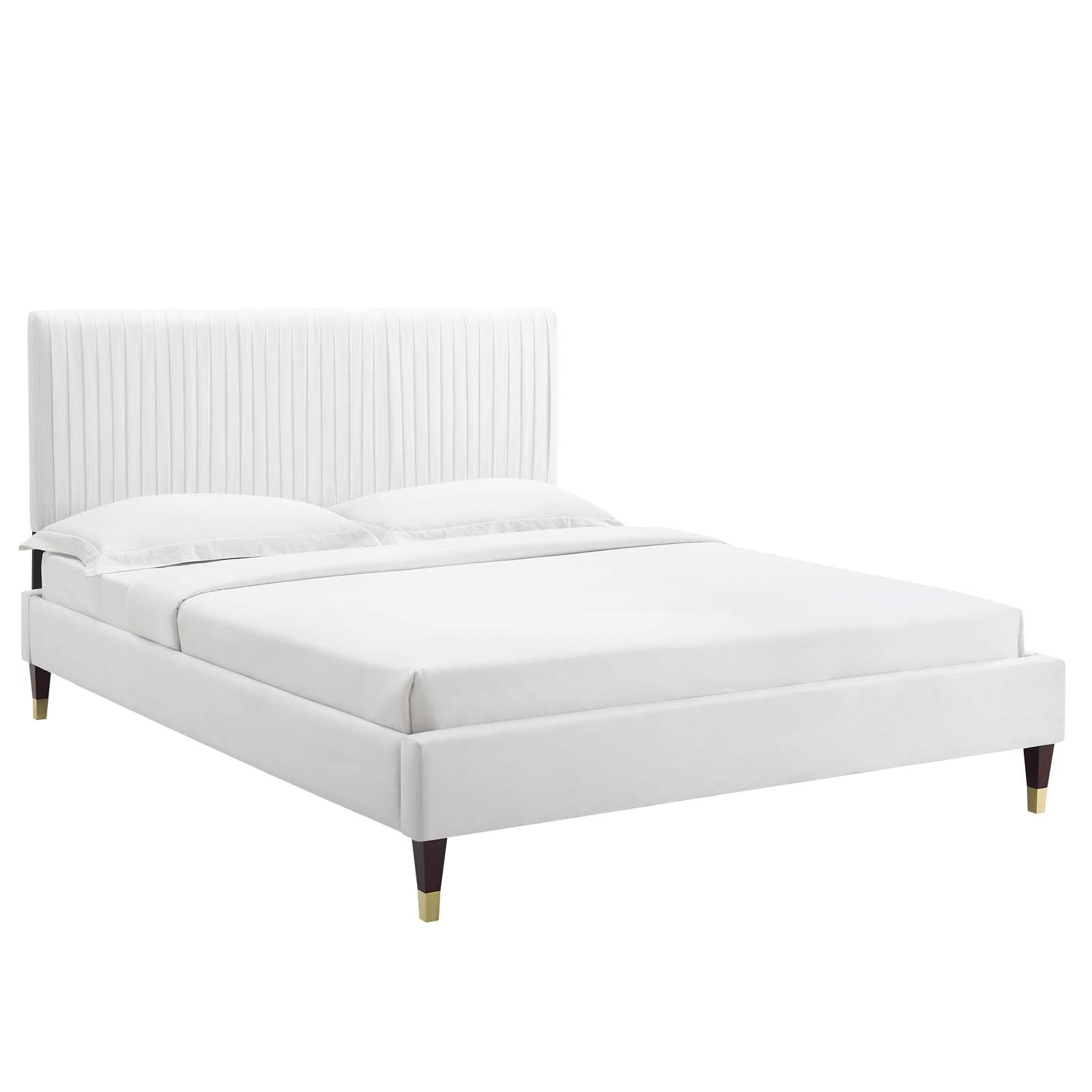 Peyton Performance Velvet Full Platform Bed by Modway