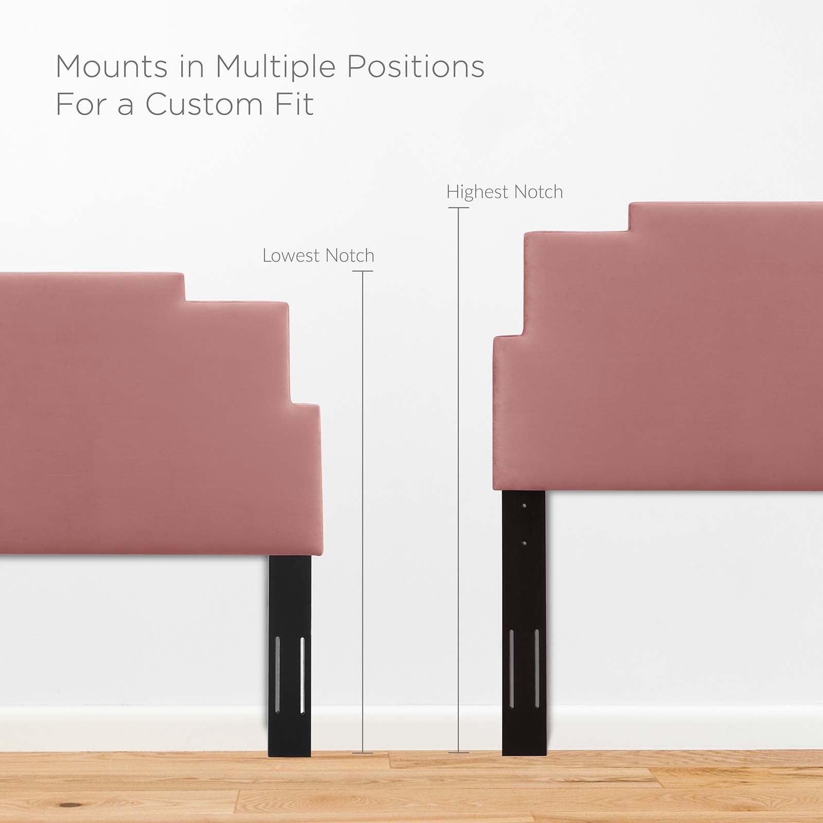Lindsey Performance Velvet Twin Platform Bed by Modway