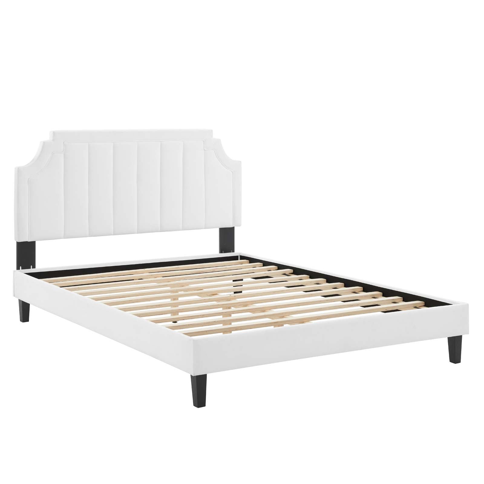 Sienna Performance Velvet Full Platform Bed by Modway