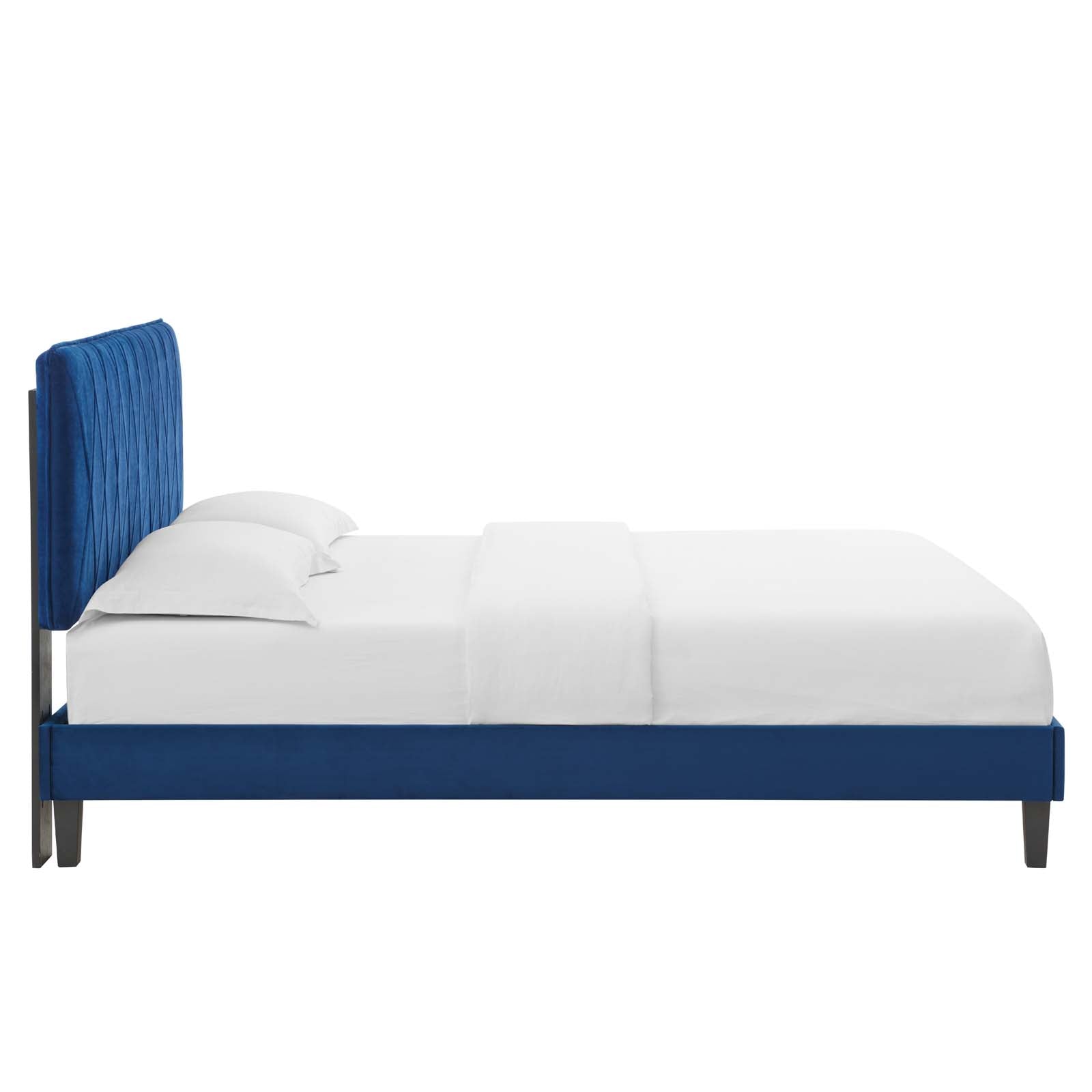 Phillipa Performance Velvet King Platform Bed by Modway