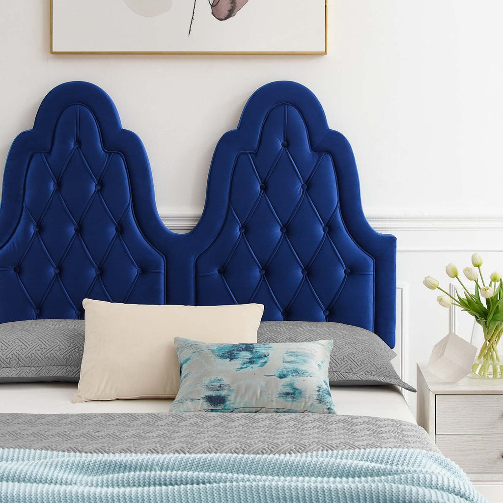Alexandria Tufted Performance Velvet Twin Platform Bed by Modway