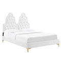 Alexandria Tufted Performance Velvet Twin Platform Bed by Modway