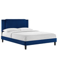 Zahra Channel Tufted Performance Velvet Full Platform Bed by Modway