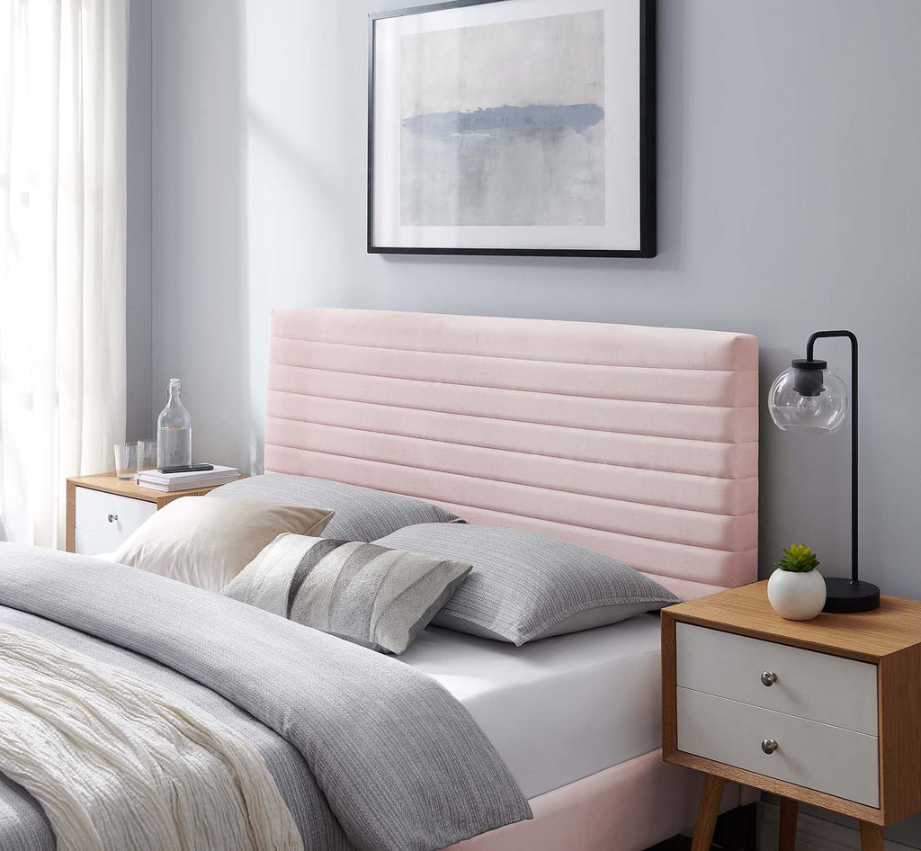 Tranquil Channel Tufted King/California King Headboard  by Modway
