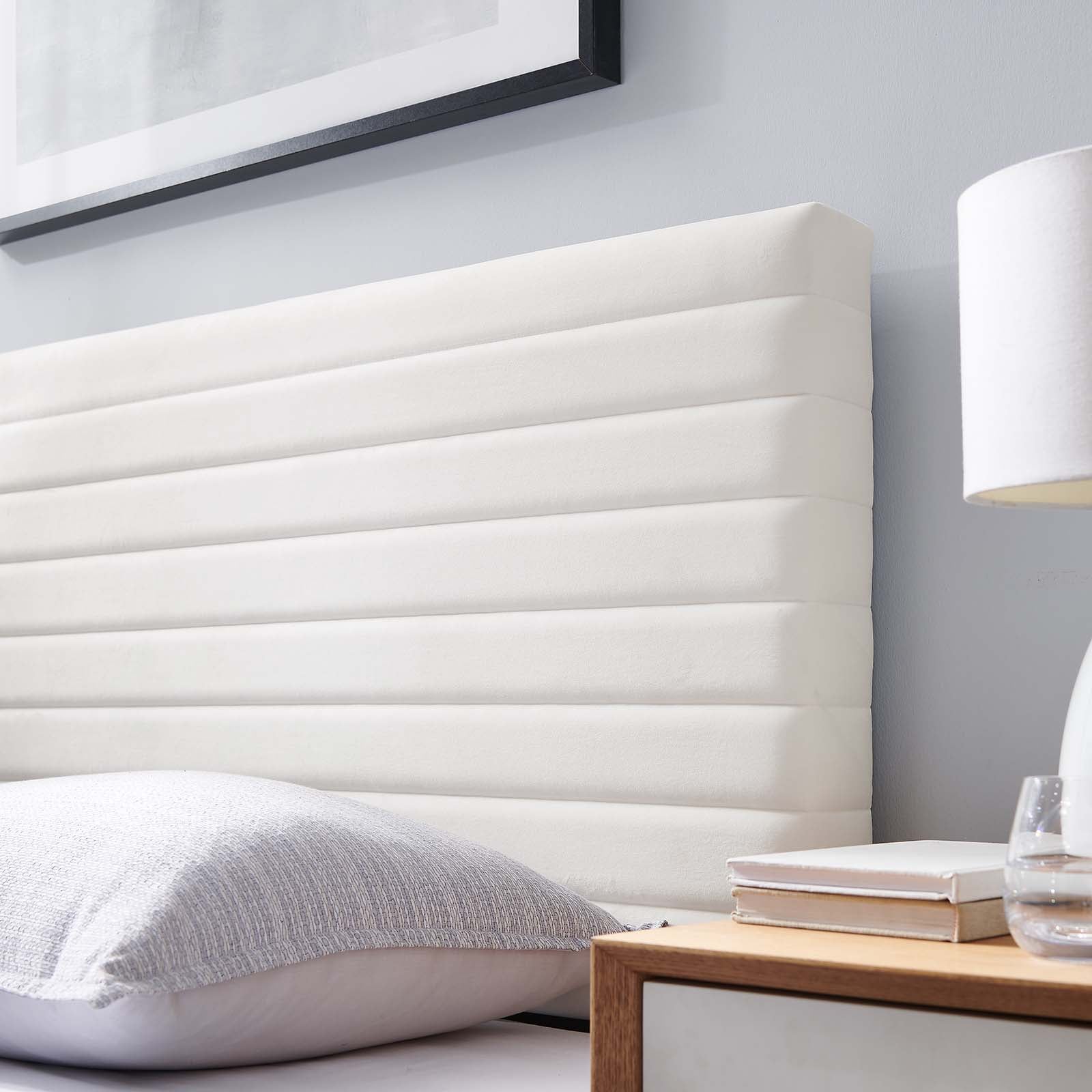 Tranquil Channel Tufted King/California King Headboard  by Modway