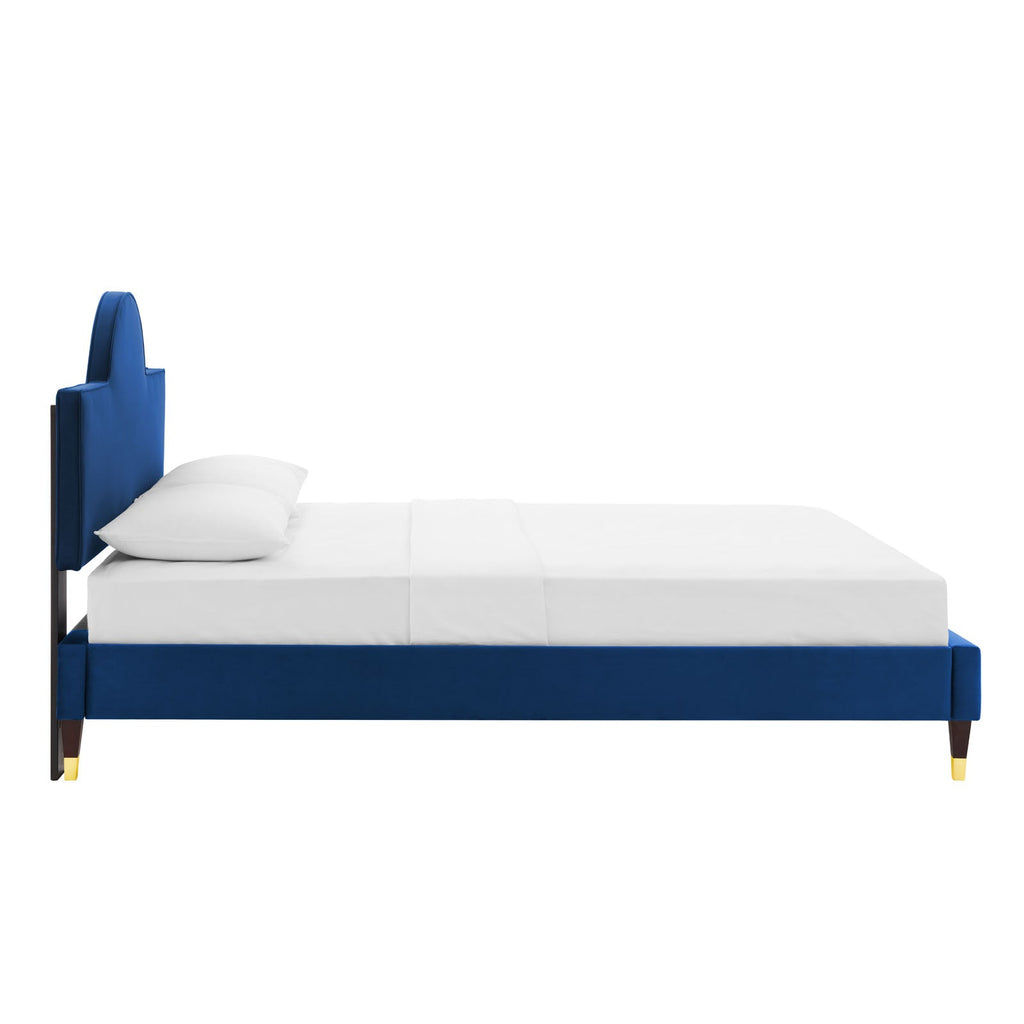 Aurora Performance Velvet Full Bed by Modway