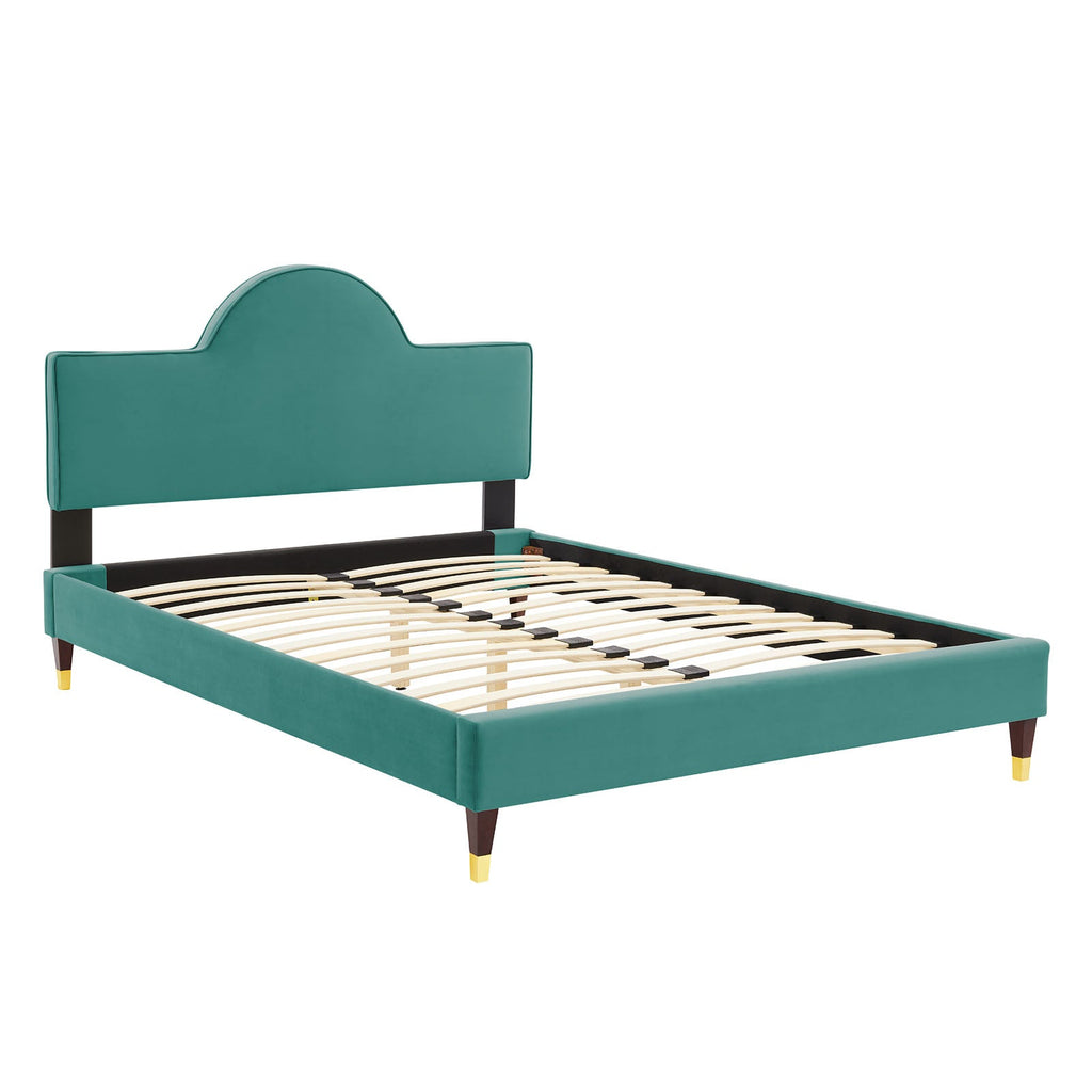 Aurora Performance Velvet Full Bed by Modway
