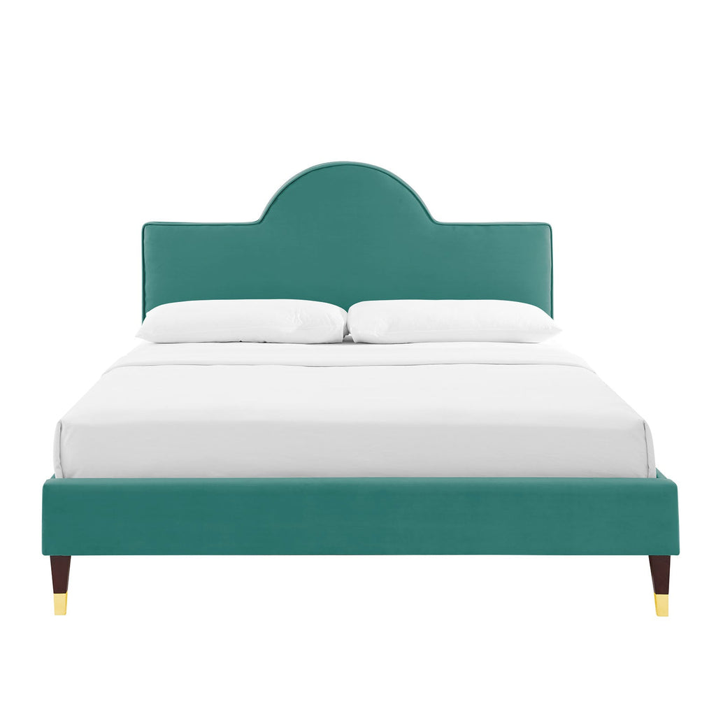 Aurora Performance Velvet Full Bed by Modway