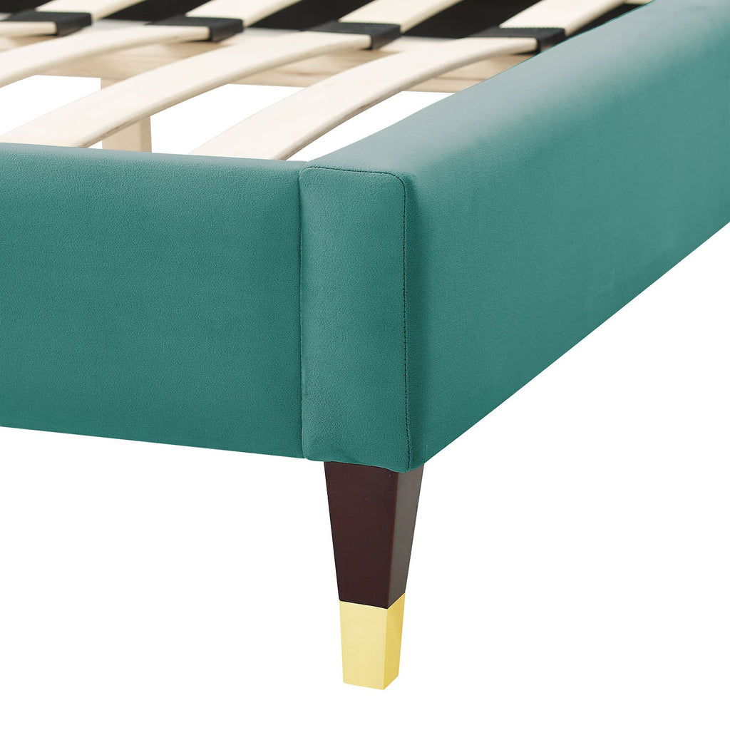 Aurora Performance Velvet Full Bed by Modway