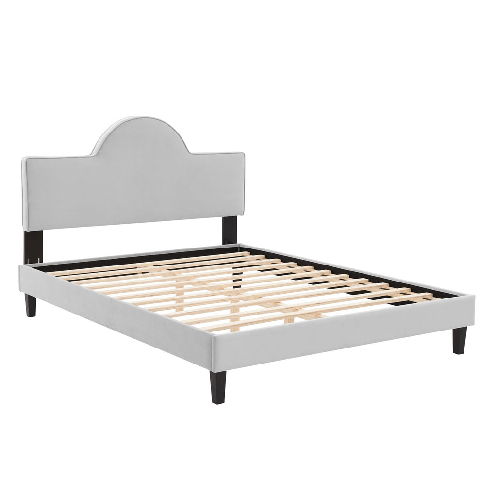 Soleil Performance Velvet Twin Bed by Modway