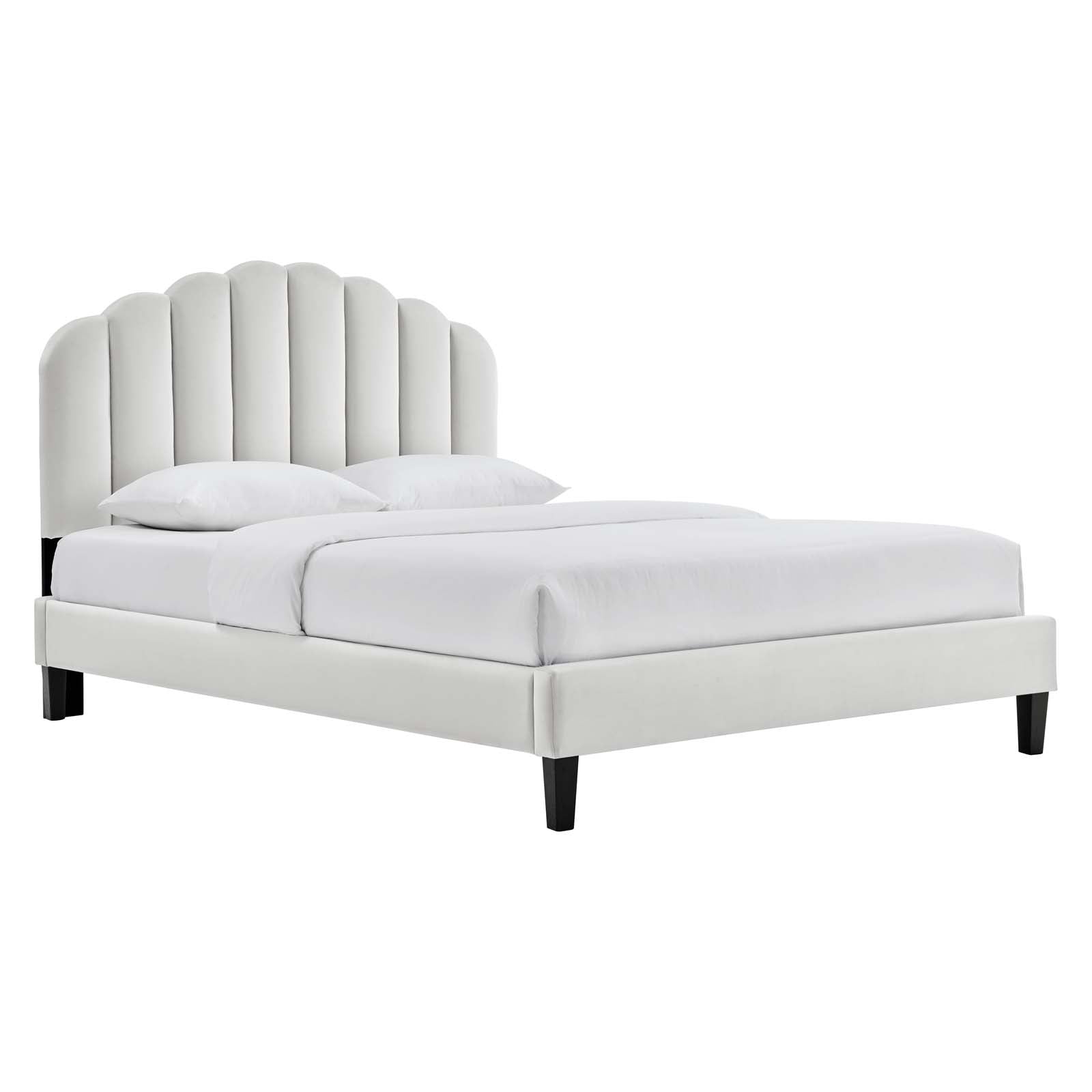 Daisy Performance Velvet Full Platform Bed by Modway