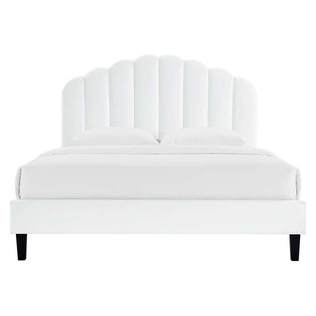 Daisy Performance Velvet Full Platform Bed by Modway