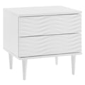 Wavelet 2-Drawer Nightstand by Modway