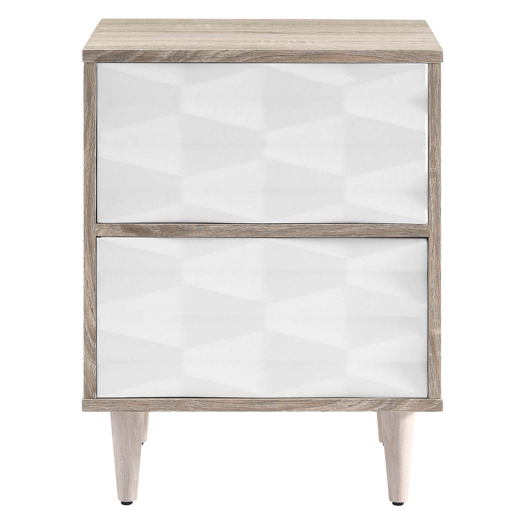 Vespera 2-Drawer Nightstand by Modway