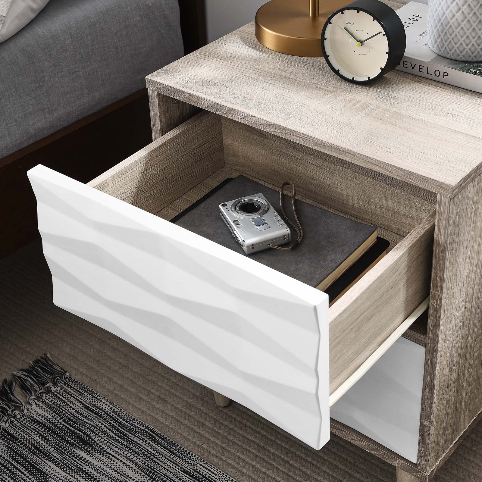 Vespera 2-Drawer Nightstand by Modway