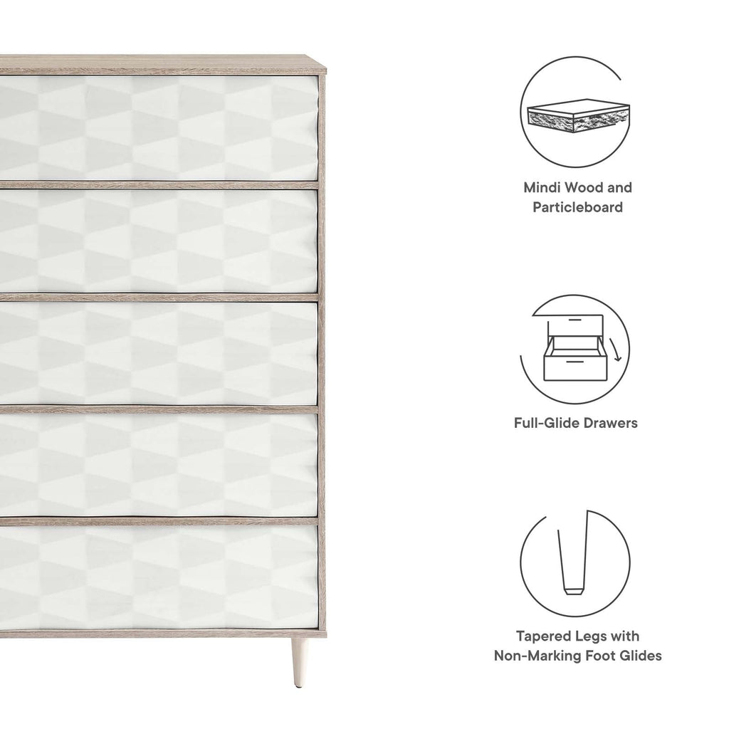 Vespera 5-Drawer Chest by Modway