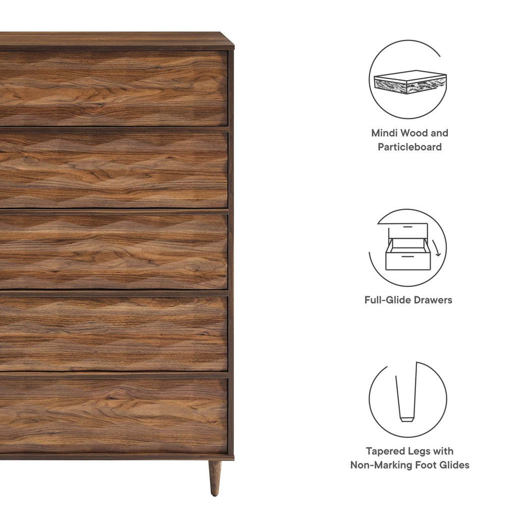 Vespera 5-Drawer Chest by Modway