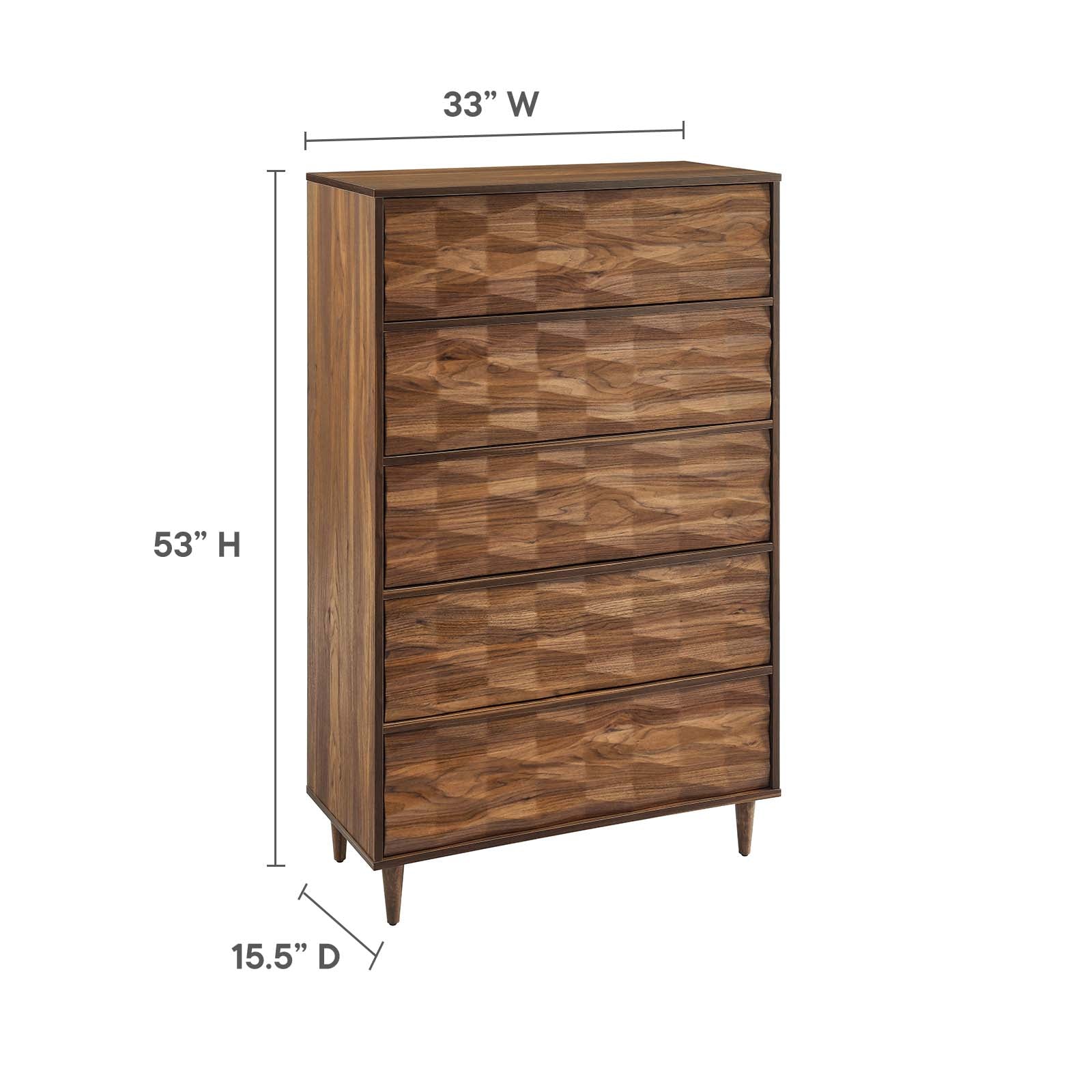 Vespera 5-Drawer Chest by Modway