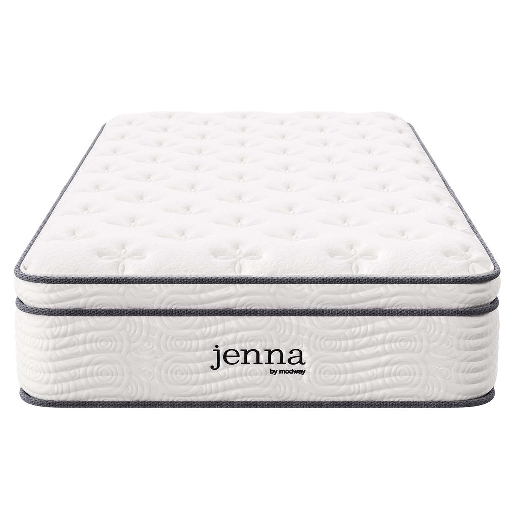 Jenna 12" Innerspring and Foam Twin Mattress by Modway
