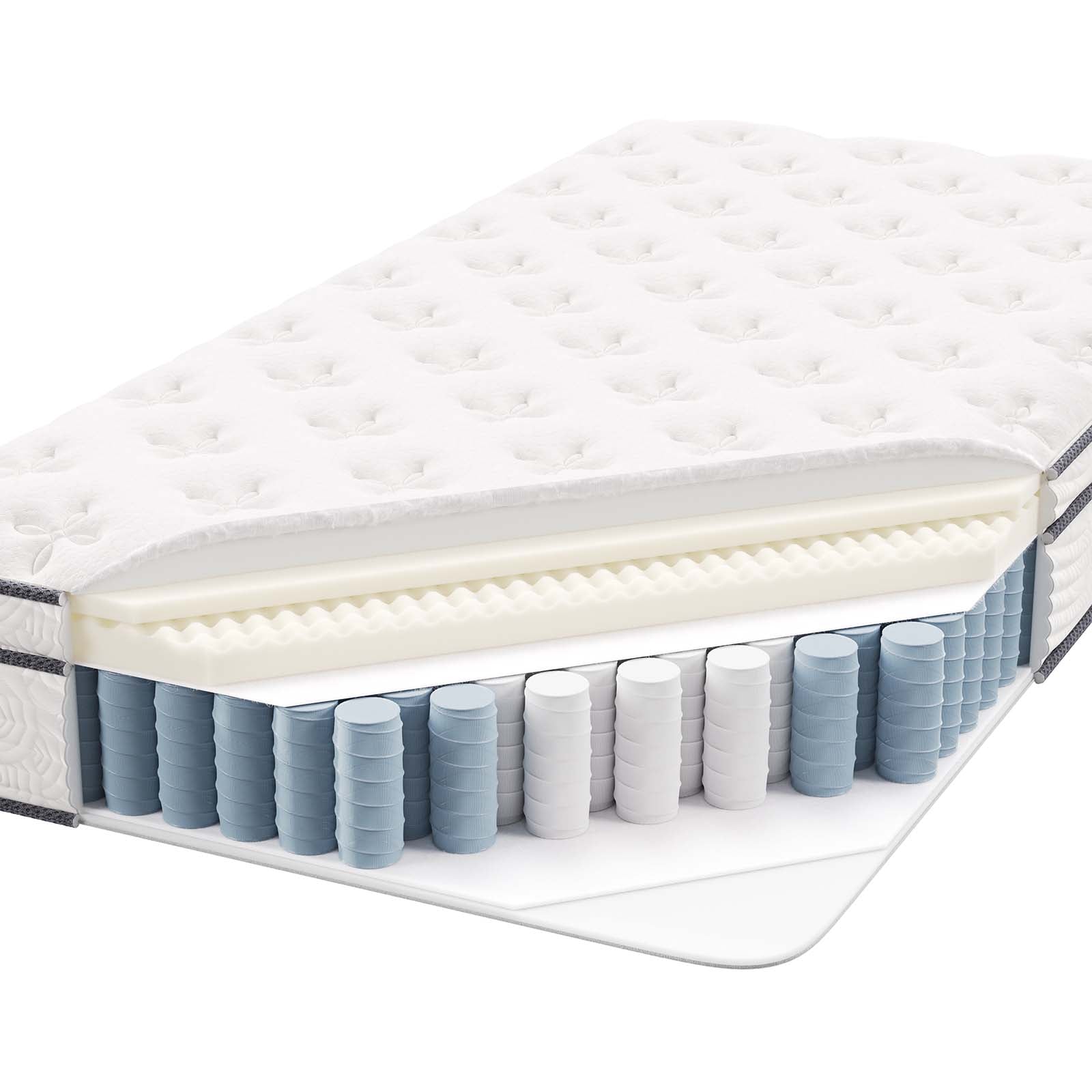 Jenna 12" Innerspring and Foam Twin Mattress by Modway