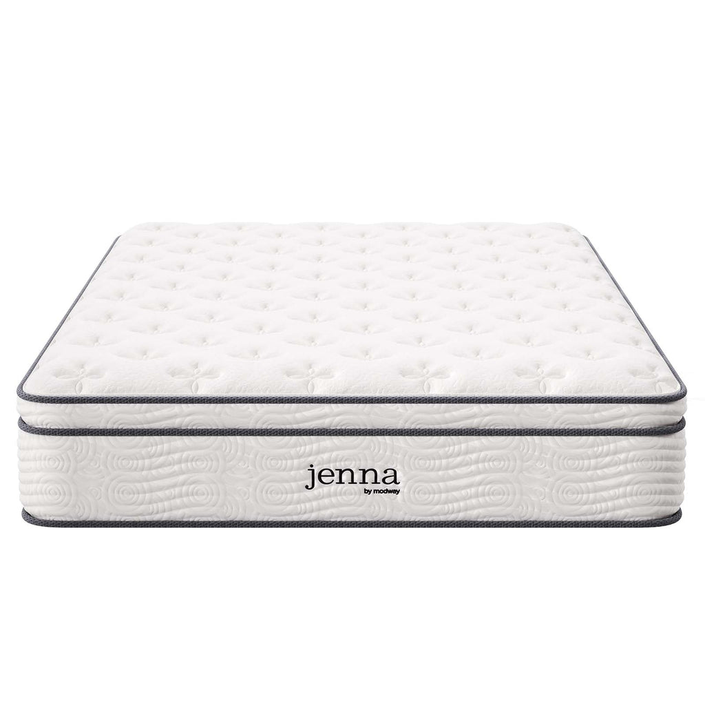 Jenna 12" Innerspring and Foam Full Mattress by Modway