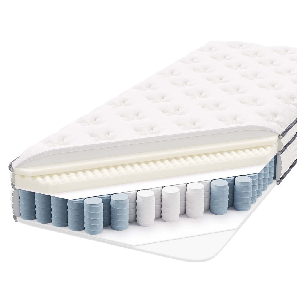 Jenna 6" Innerspring and Foam Narrow Twin Mattress by Modway