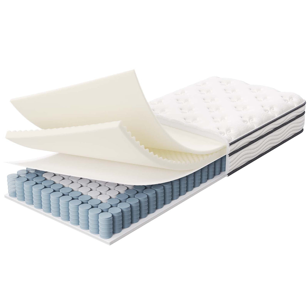 Jenna 6" Innerspring and Foam Narrow Twin Mattress by Modway