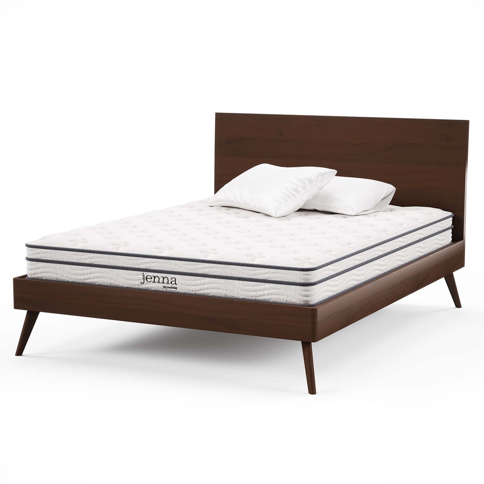 Jenna 6" Innerspring and Foam Queen Mattress by Modway