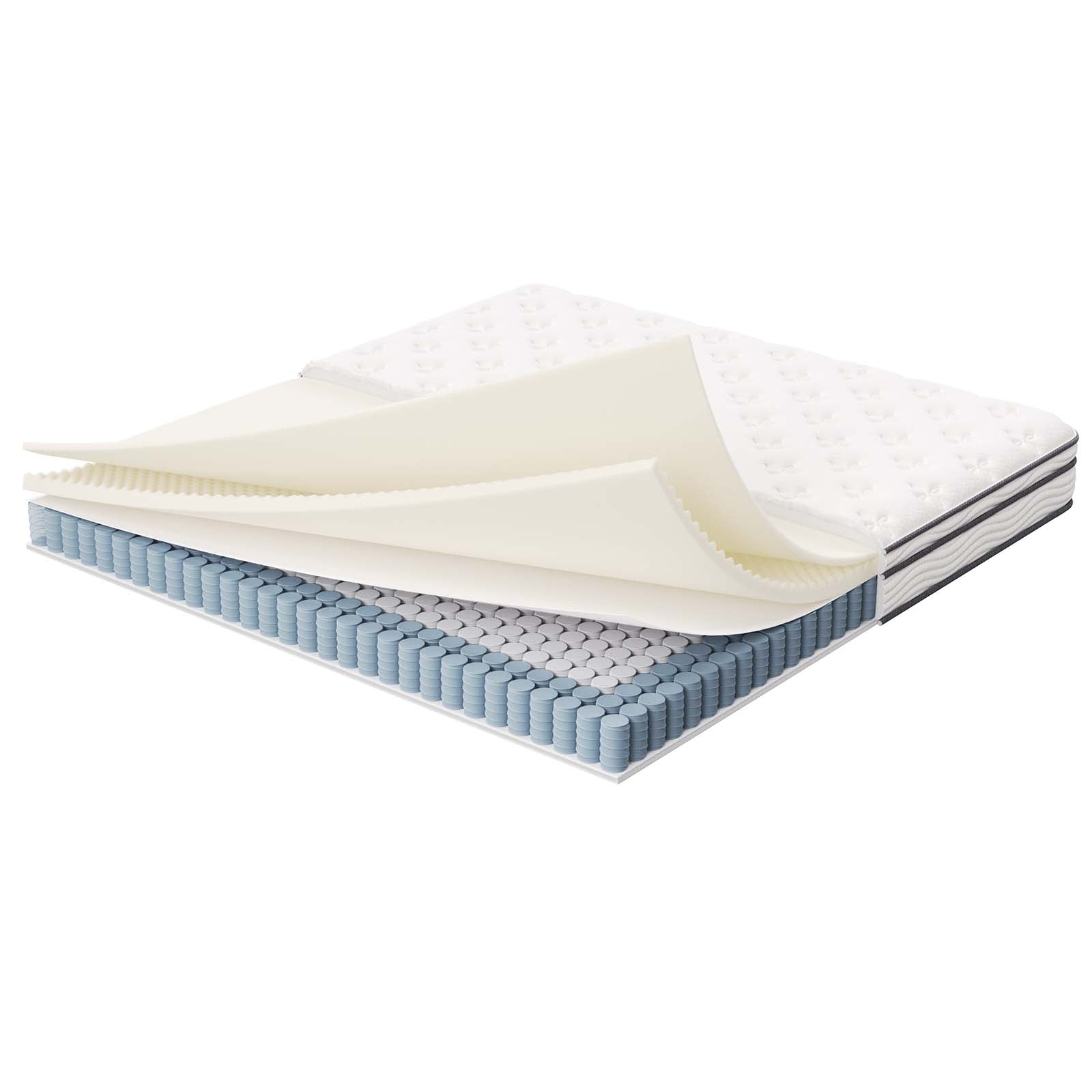 Jenna 6" Innerspring and Foam King Mattress by Modway