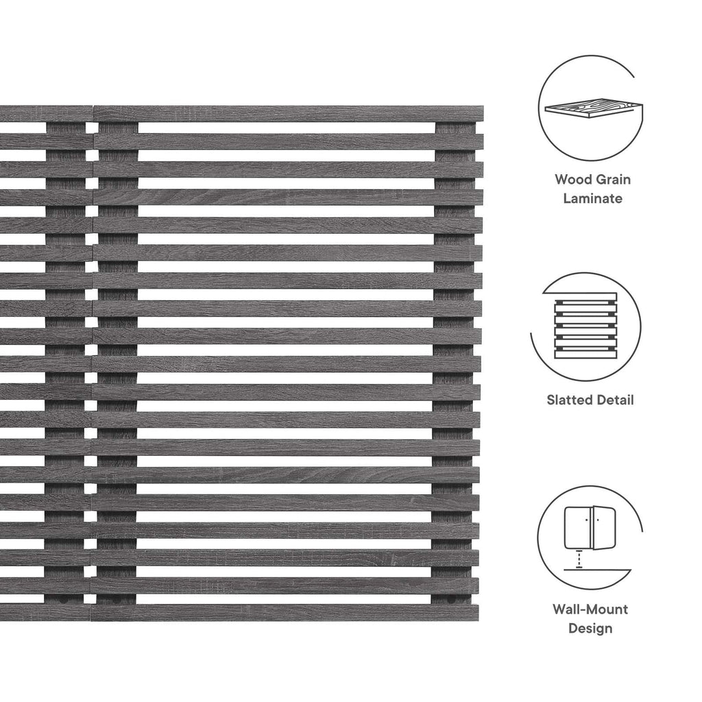 Render Wall Mount Queen Headboard by Modway