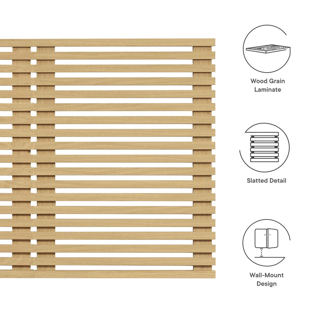Render Wall Mount Queen Headboard by Modway