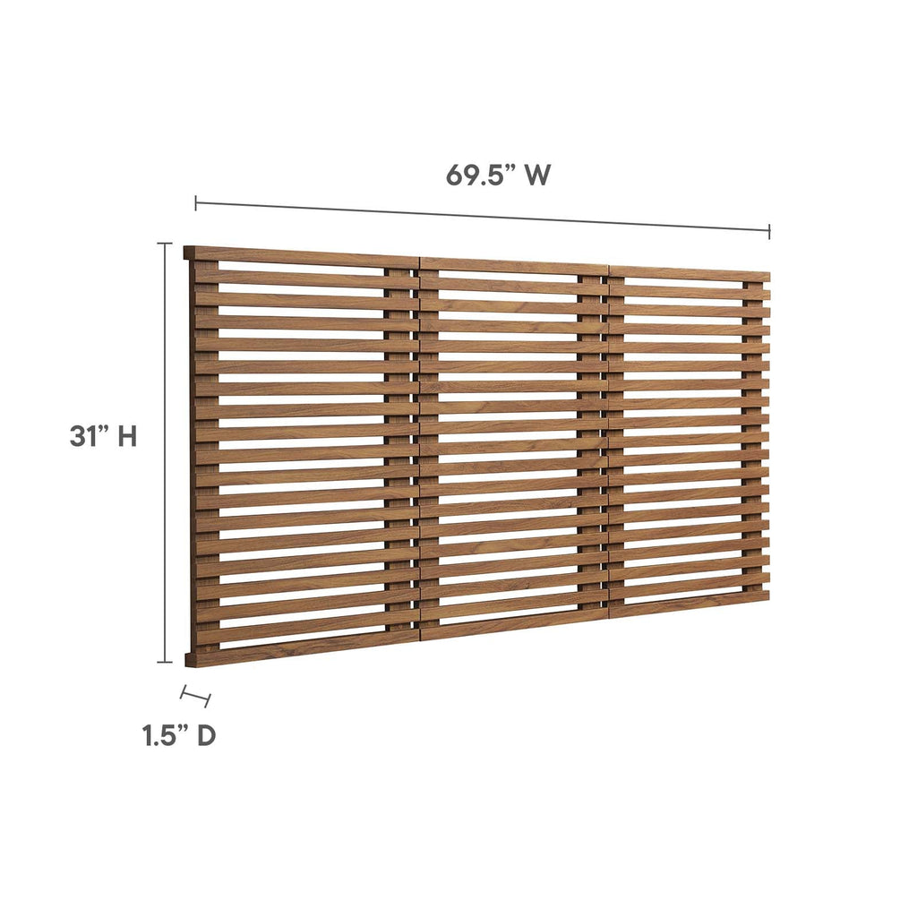 Render Wall Mount Queen Headboard by Modway
